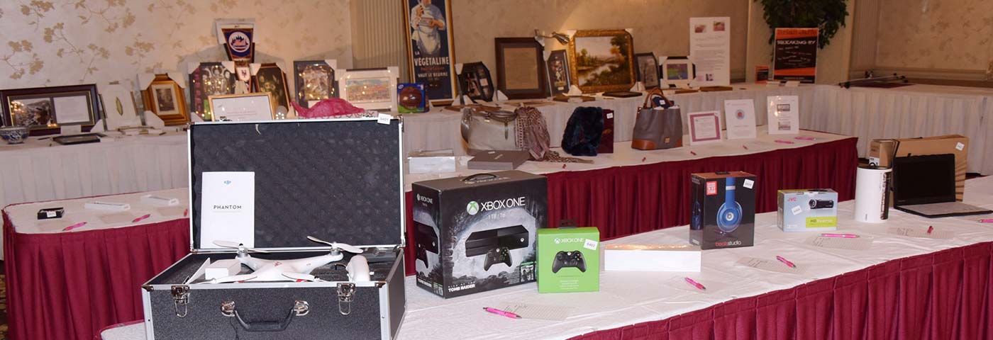 Items donated to the FCCF for auction